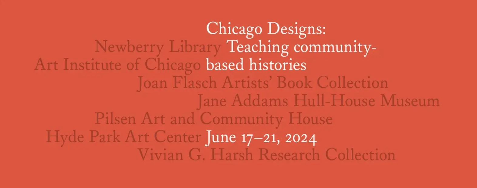 Chicago Designs: New Approaches to Teaching Social History and Design Teaching Resources